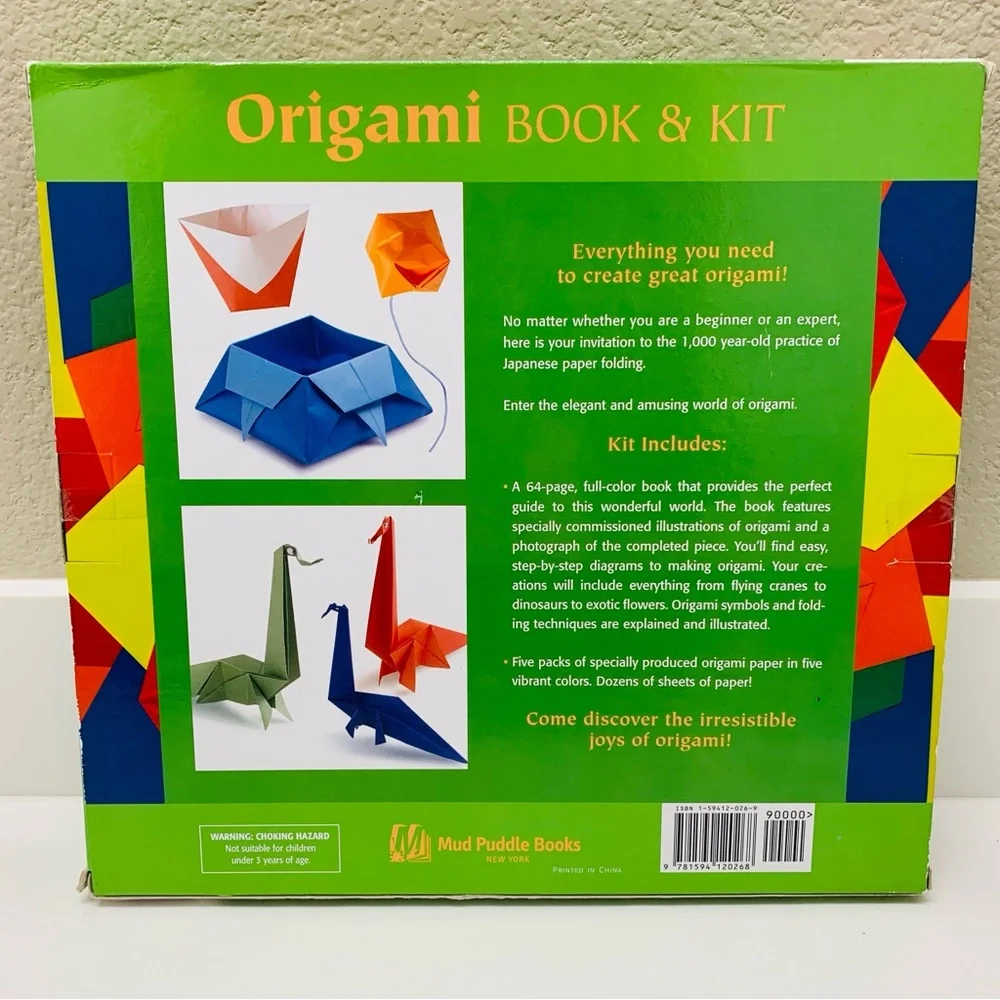 Origami Book & Paper Kit Makiko Ikeda